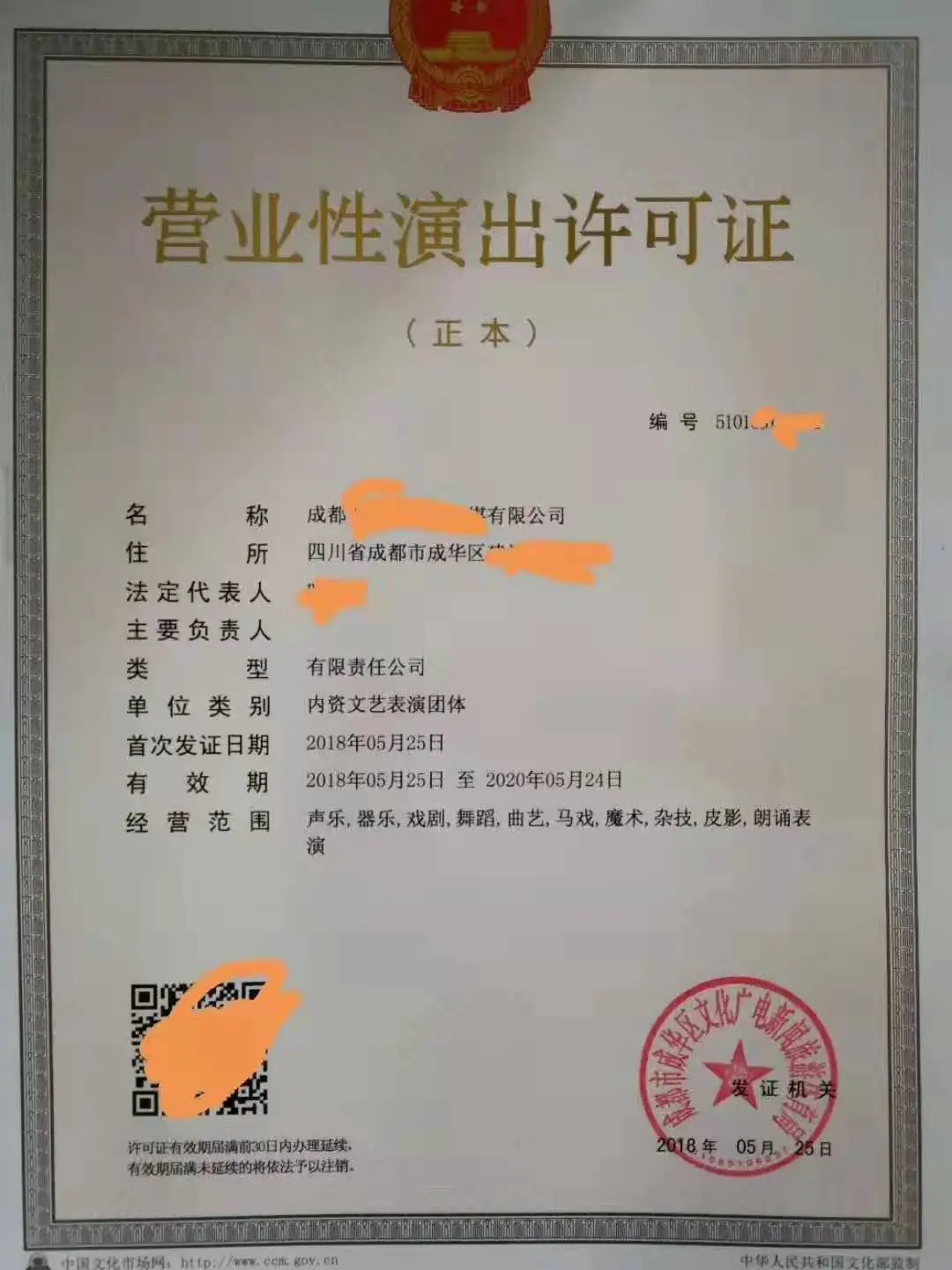 南昌營業性演出經營許可證辦理指南 流程與材料全解析